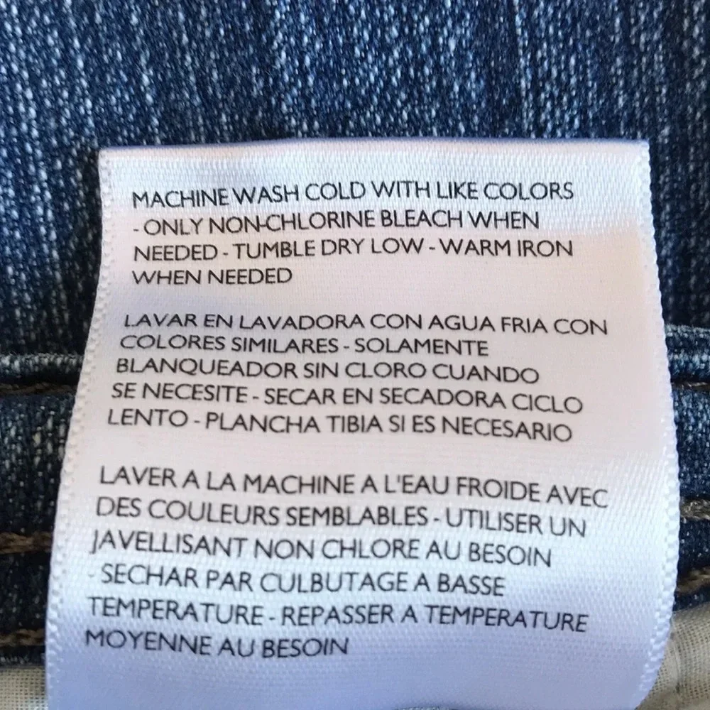 Style & Co. natural fit tapered leg blue jeans, 14 - Picture 12 of 12